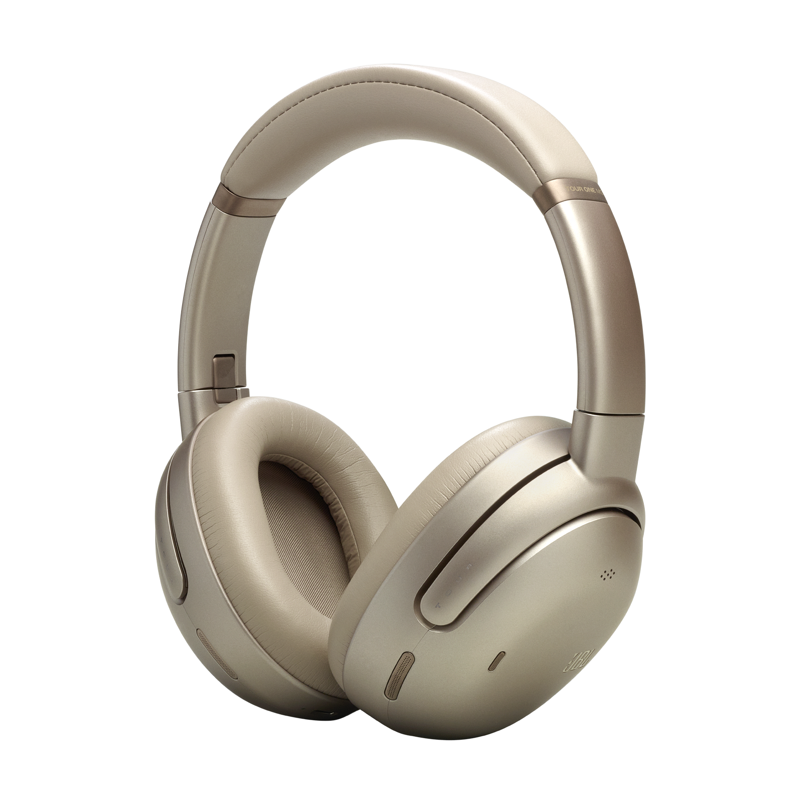 JBL Tour One M3 Smart Tx - Mocha - Wireless over-ear Noise Cancelling headphones with JBL Smart Tx - Detailshot 4